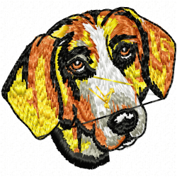 Dogs Embroidery Design 6 Dogs Embroidery Design 6